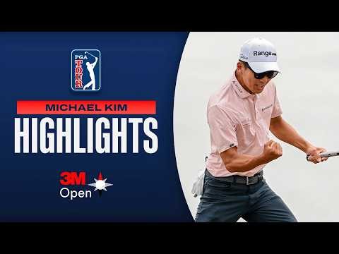 Michael Kim shoots 59(!!!) for new course record | 3M Open | Round 2 | 2026