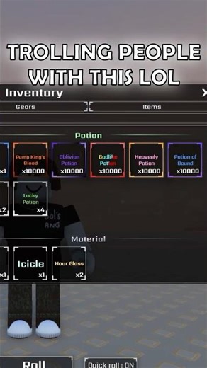 infinite luck is fun lmao #solsrng