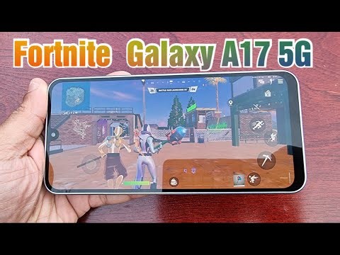 Samsung Galaxy A17 5G Fortnite Gameplay Exynos 1330 4GB Ram