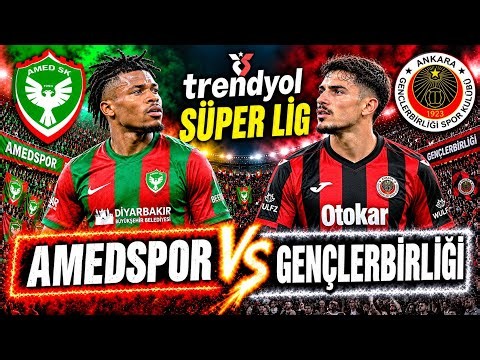 Amedspor - Gençlerbirliği MAÇ ÖZETİ | Goller ve Önemli Anlar | Trendyol Süper Lig 2026/27