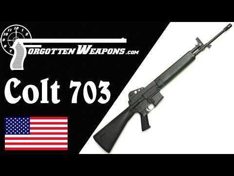 Colt's Vietnam Prototype AK/M16 Hybrid: the Model 703