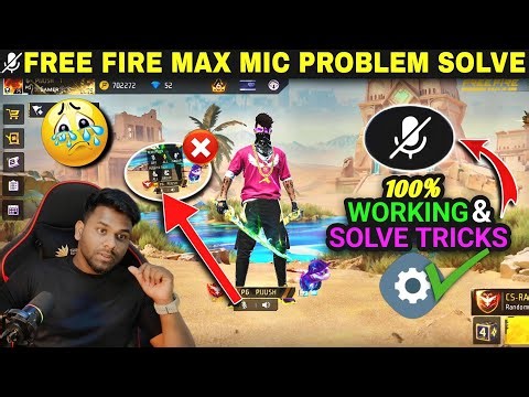 How To fix Mic Problem In Free Fire Max//Free Fire Mic Sound Problem Solve//Free Fire Mic Problem