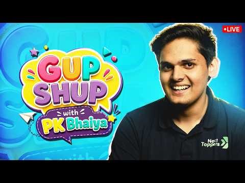 Gup Shup with Prashant Bhaiya 🔥 | Live QnA + Fun Session 😄 Ask Anything! #prashantkirad