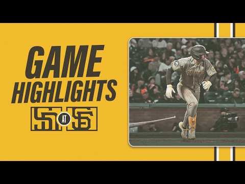 Padres vs. Giants Game Highlights (5/5/26) | MLB Highlights