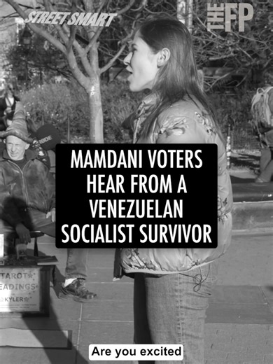 Mamdani voters hear from a Venezuelan socialist survivor