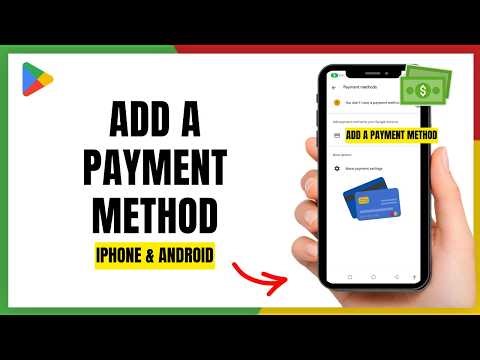 Add payment method Google play step by step tutorial