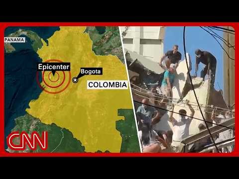 Meteorologist: Colombia's 7.4 magnitude earthquake 'very rare'