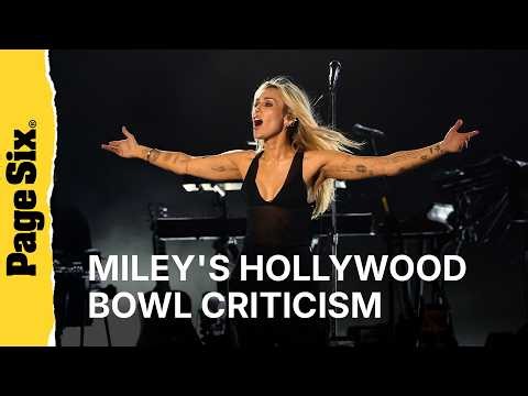 Miley Cyrus dismisses 'clickbait' claim she wasn't fully present during her Hollywood Bowl comeback