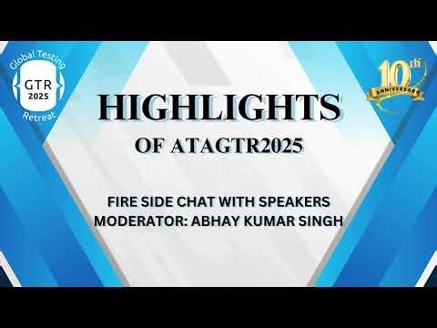 #ATAGTR2025 In-Person | Parallel Track 2 Highlights – Hall 2 (11:25 AM - 12:55 PM)