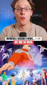 INVINCIBLE SEASON 5 NEWS… 👀‼️