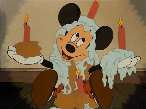 [4k] Mickey's Birthday Party 1942