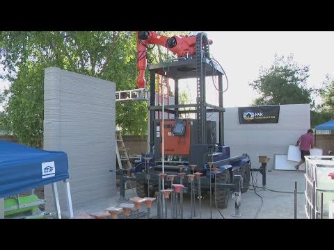Inside Sacramento’s first permitted 3D-printed home construction project