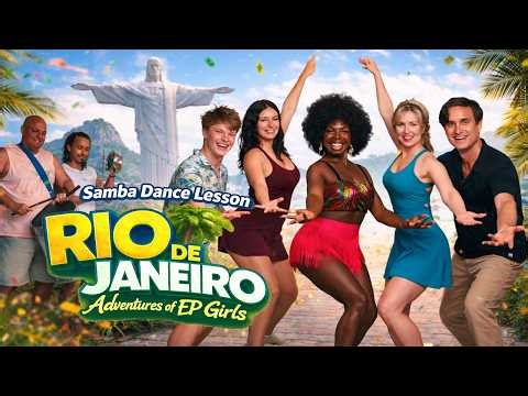 This is Rio de Janeiro, Brazil 🇧🇷 | Samba Dance Lesson Experience | Family Adventures