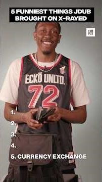 The five funniest things JDub brought on #XRAYED