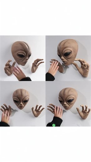 3D Big Eye Mystery Alien Wall Hanging Decoration, Ufo Home Decor, Halloween Cosplay Party Gift, Suitable for Bedroom Living Room Window Door RV #homedecoration #zgalleriedecor #uniquehomegift #halloweenprops #wallsticker #halloweeninflatable #customwallpaper #customwallart #bedroomdecorations #coolroomdecor