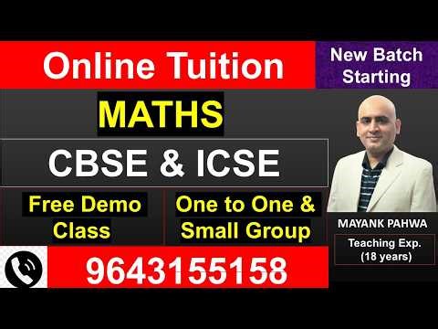 “Best ICSE Maths Tuition Online 📚 | Easy Tricks + Full Syllabus Covered”