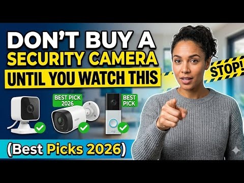 Don’t Buy a Security Camera Until You Watch This (Best Picks 2026)