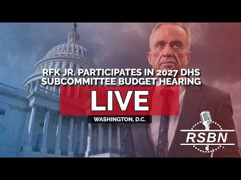 LIVE REPLAY: RFK Jr. Participates in a Subcommittee Hearing for the 2027 HHS Budget - 04/21/26