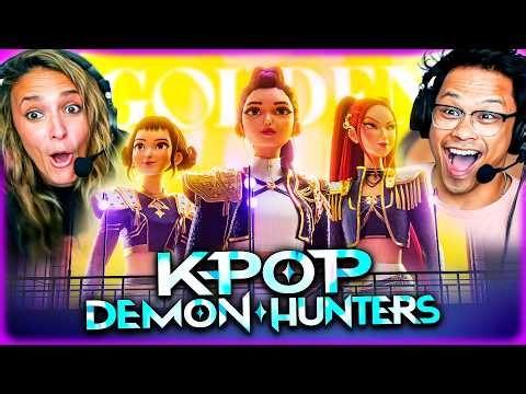 K-POP: DEMON HUNTERS (2025) REACTION – NO WONDER THIS WON TWO OSCARS! – FIRST TIME WATCHING -GOLDEN
