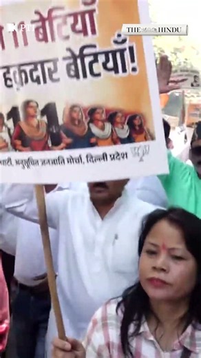 Delhi: BJP workers demand Congress MP Akoijam’s expulsion over JNU sexual harassment allegations