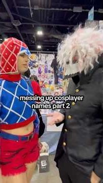 Messing up cosplayer names part 2 🤣 #anime #cosplay #animeconvention