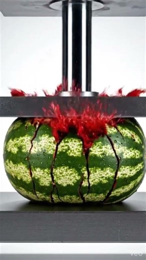 Ultimate Watermelon Crush 🍉💥 So Satisfying!#Watermelon #WatermelonCrush #HydraulicPress #Explosion