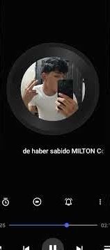 De haber sabido (Milton Contreras)