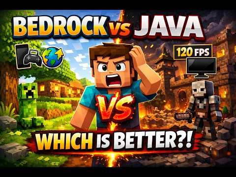 I Tested Minecraft Bedrock vs Java… Here’s What Happened!
