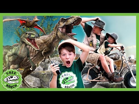 GIANT Dinosaurs Take California!! | 🦖🦕 T-Rex Ranch Dinosaur Videos