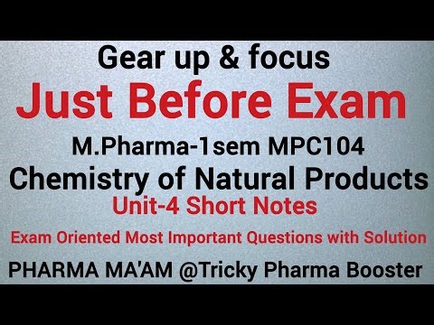 MPharma 1sem Most Important Questions|Exam Oriented|MPharma|MPC-104|Just Before Exam by Pharma Ma'am