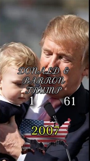 Donald Trump & Barron Trump | Evolution 2006–2026