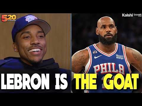 Jeff Teague DECLARES LeBron James NBA GOAT after 76ers win vs. New York Knicks | Club 520