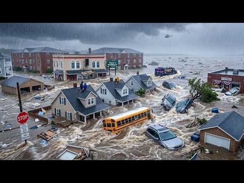 Powerful Nor’easter Slams New Jersey! Homes Flooded, Vehicles Trapped and People Rescued