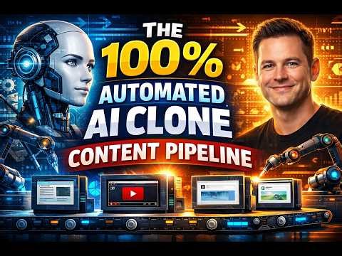 The 100% Automated AI Clone Content Pipeline | AIverse2051