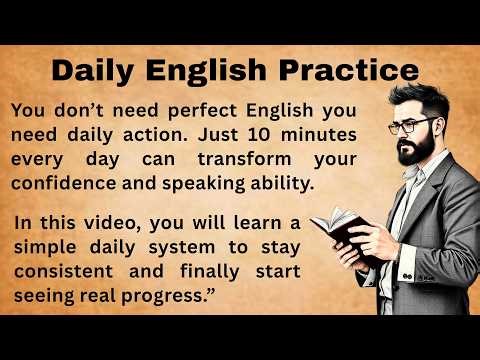 Daily English Practice || Do This Daily English Routine and Start Speaking Fluently Fast