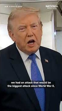 Trump says Iran talks BACK on after over-weekend THREATS
