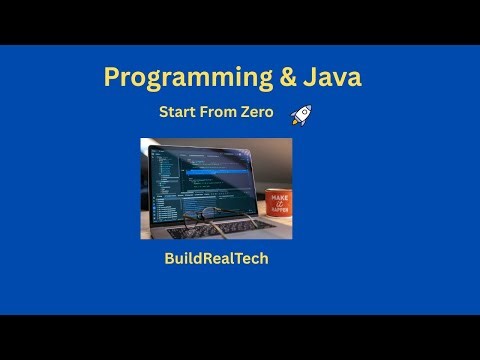 Introduction to Programming & Java | Java for Beginners