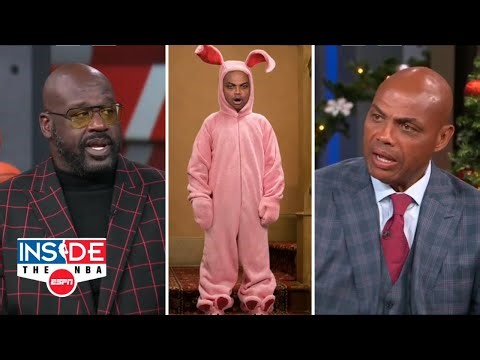 FULL INSIDE THE NBA | SHAQUILLE O'NEAL AND CHARLES BARKLEY FULL REACTION - CHRISTMAS DAY SPECIAL