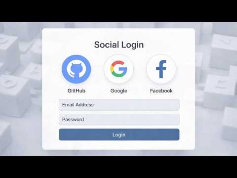 Social Login in Laravel 12 Using Socialite GitHub, Google, Facebook