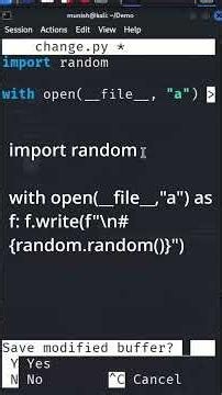 Add these 2 lines of code to BYPASS Antivirus! #ethicalhacking #cyberdefense #cybersecurity #python