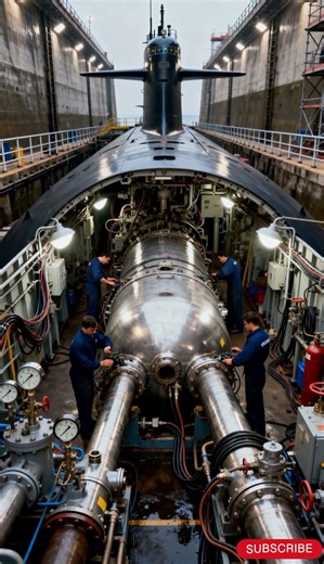 Giant Submarine Under Construction! 🤯