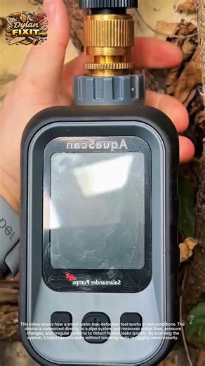 Smart Water Leak Detector Tool 🔧💧 | Find Hidden Pipe Leaks Fast (AquaScan Test)