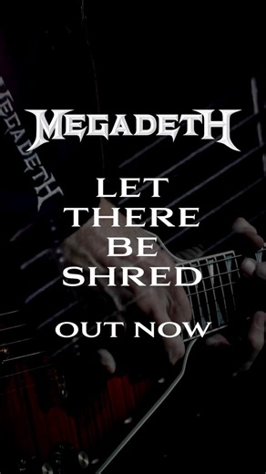 On the day I was born, a guitar in my hands.... | Megadeth