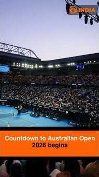 Countdown to Australian Open 2026 Begins