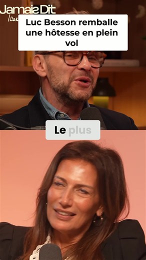 Luc Besson en interview, vraiment pas sympa ! L'histoire de l'hôtesse de l'air qui s'est fait rembarrer... Retrouvez la vidéo complète sur le podcast de @Isabellefarrugiaparis , Jamais dit #LucBesson #Interview #Célébrité #Anecdote #Podcast