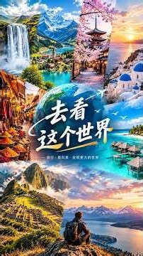 世界到底有多美？从瑞士雪山到秘鲁古城，带你看世界！