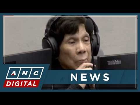 ICC to hear ex-pres. Duterte's plea in crimes vs. humanity case on Nov. 30 | ANC
