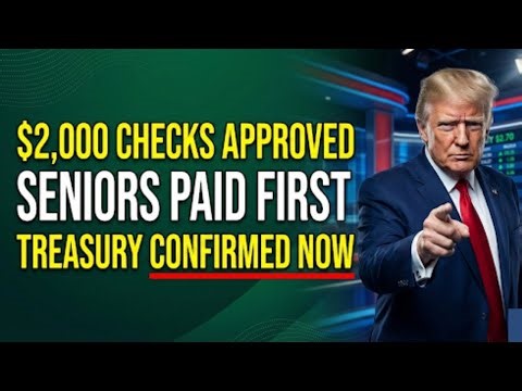 White House Approves $2,000 Checks: Late-Night Shift Prioritizes Low-Income Seniors