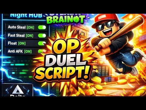 [NO KEY🔑]Best Steal A Brainot Duel Script! (Auto Steal, Float, & Medusa Counter