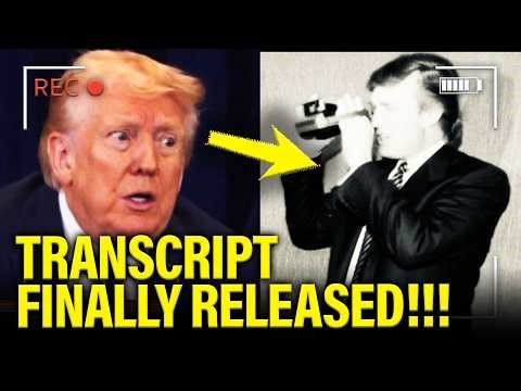 Trump’s DARK PAST Surfaces as TRANSCRIPT IS RELEASED!!!
